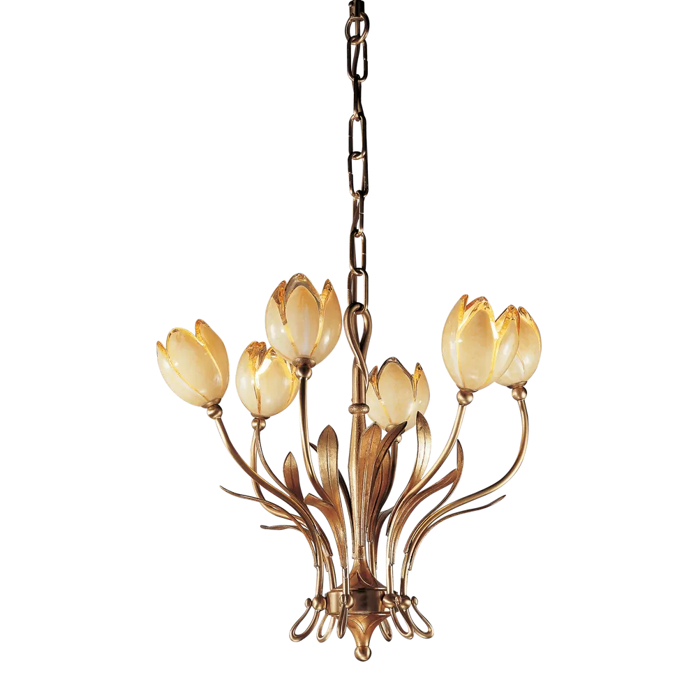 Lampadari, applique, lampade da parete da tavolo e da terra a forma di  tulipano 319 - Tulipani, Lampadario, Illuminazione